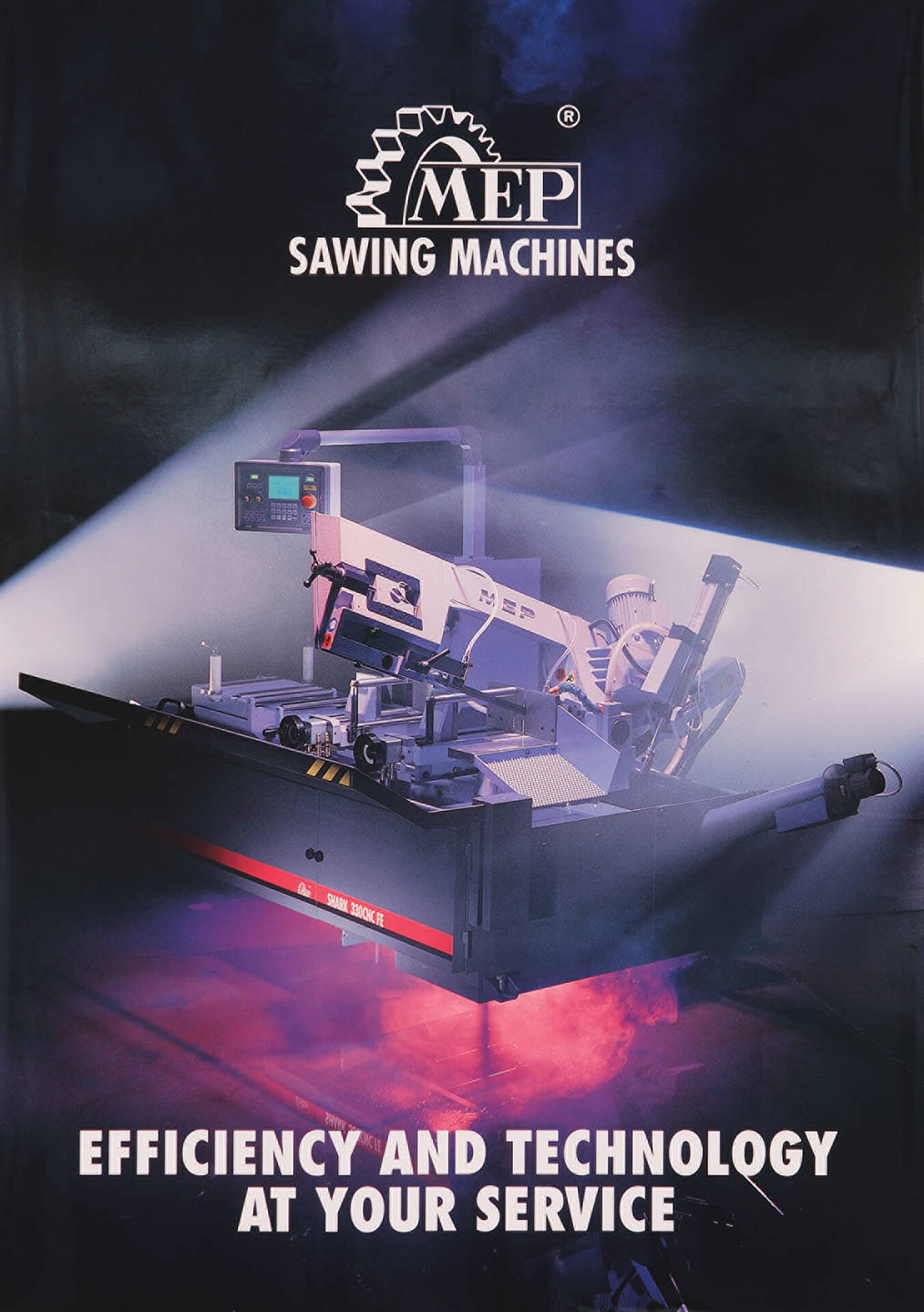 Band sawing machines of Mep Segatrici  | © MEP S.p.A. - Circular and band sawing machines to cut metals