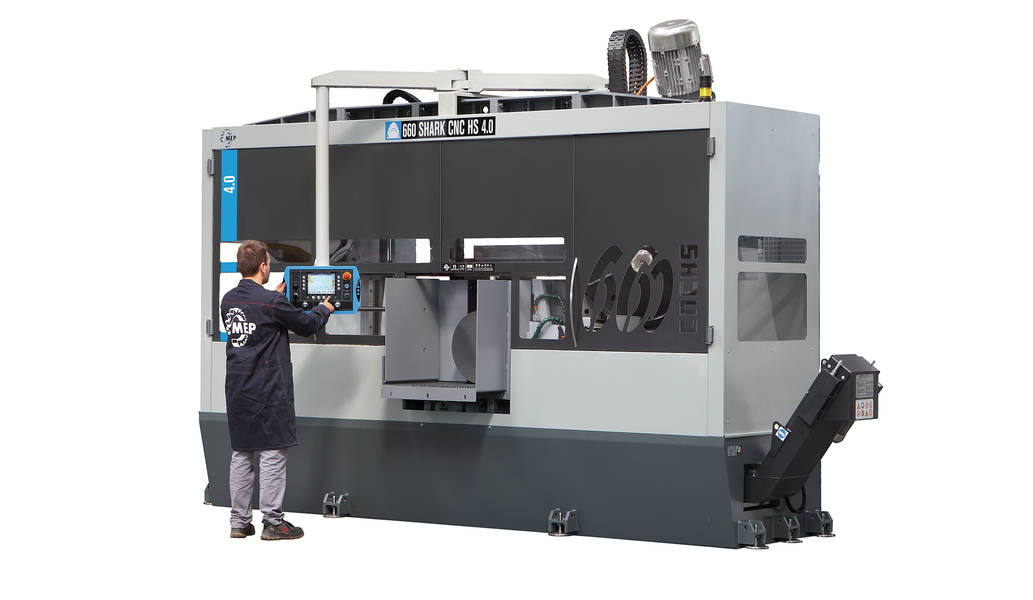 SHARK 660 CNC HS 4.0 | © MEP S.p.A. - Circular and band sawing machines to cut metals