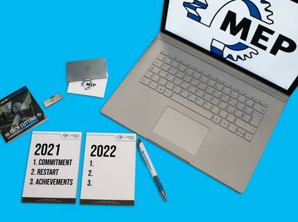 Notre année 2021 | © MEP S.p.A. - Scies à ruban et à disque pour la coupe des métaux