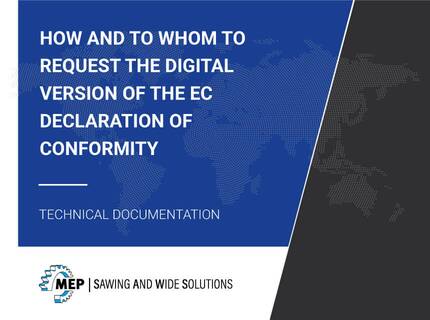 How and to whom to request the digital version of the EC Declaration of Conformity