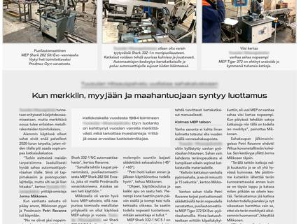 Renewing to improve | © MEP S.p.A. - Circular and band sawing machines to cut metals