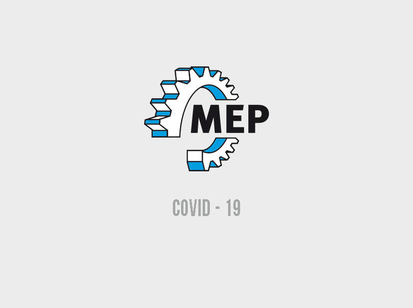 COVID-19 | © MEP S.p.A. - Segatrici a nastro e disco per il taglio di metalli